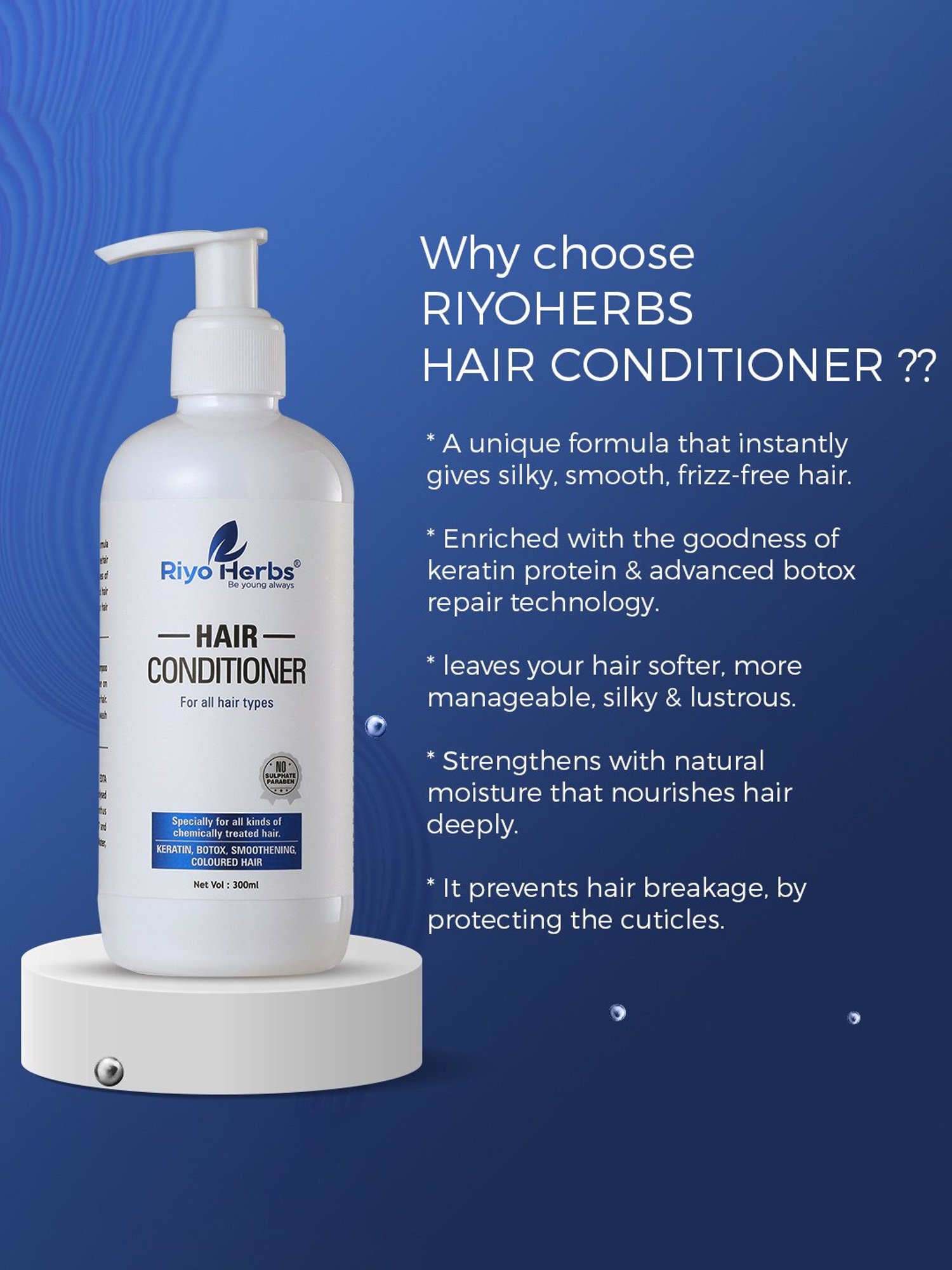 Riyo Herbs Hair Conditioner - 300 ml