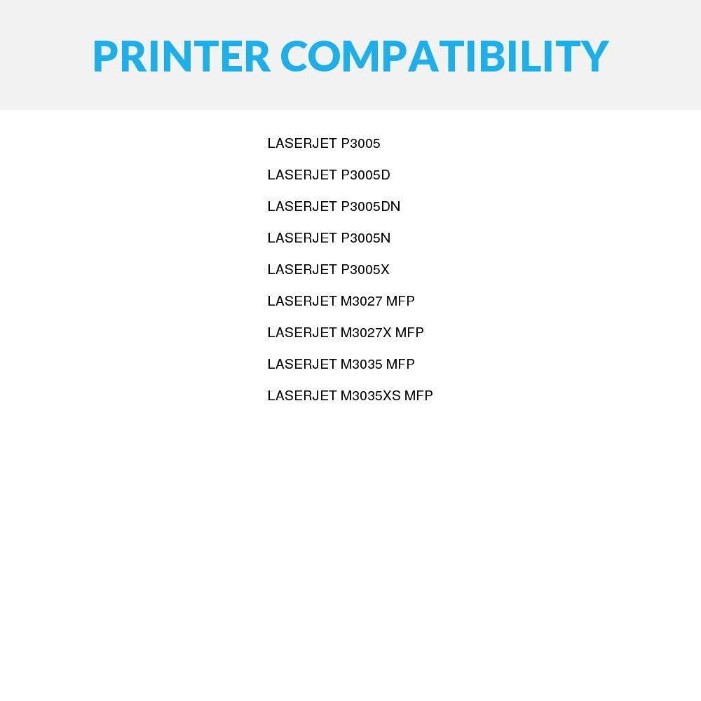 Speedy Inks - Compatible Replacement for HP 51X Q7551X High-Yield Black Laser Toner Cartridge for use in LaserJet M3027 MFP, LaserJet M3027x MFP, LaserJet M3035 MFP, LaserJet M3035xs MFP