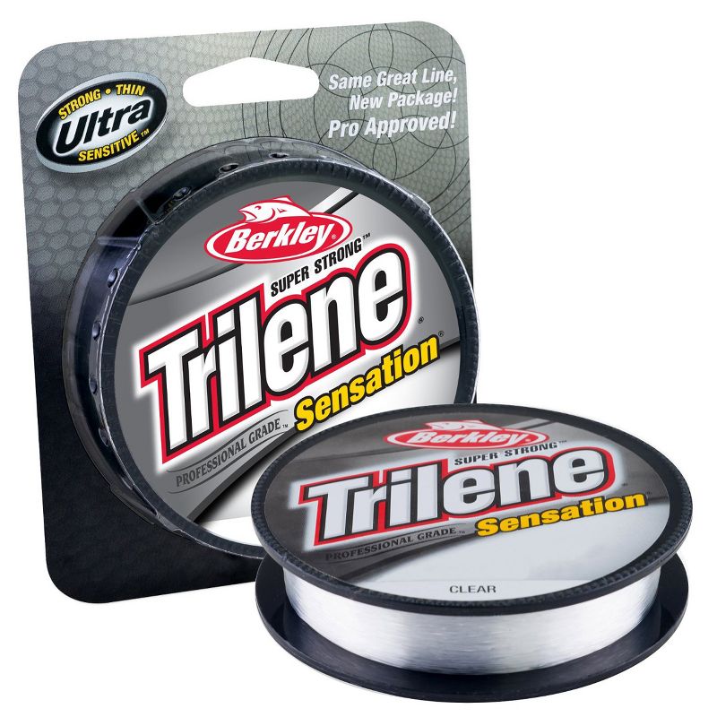 Berkley Trilene Sensation 8 lb Test Fishing Line - 330 yds - Clear