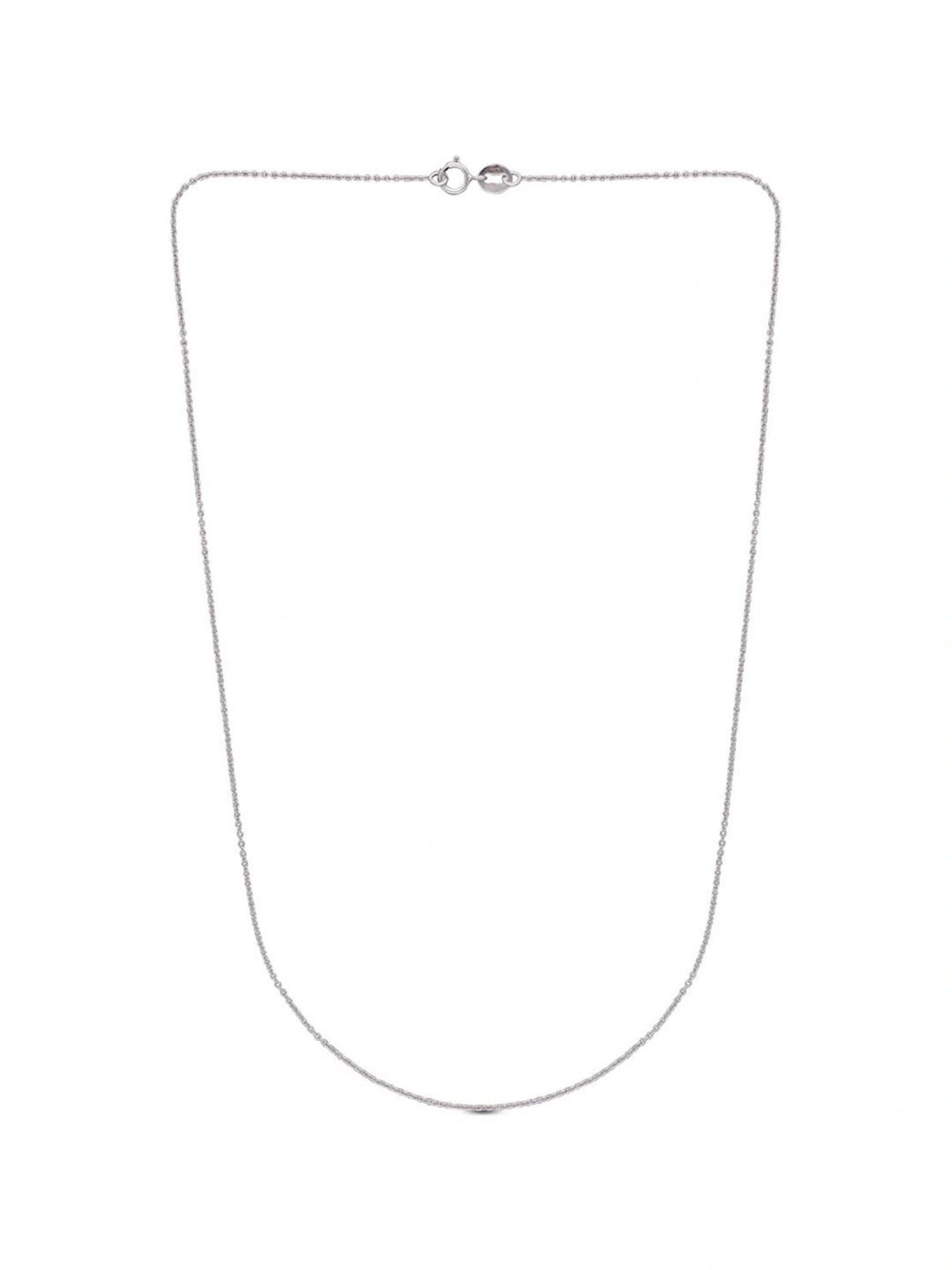 CKC Elegant White Gold 18kt Fancy Chain