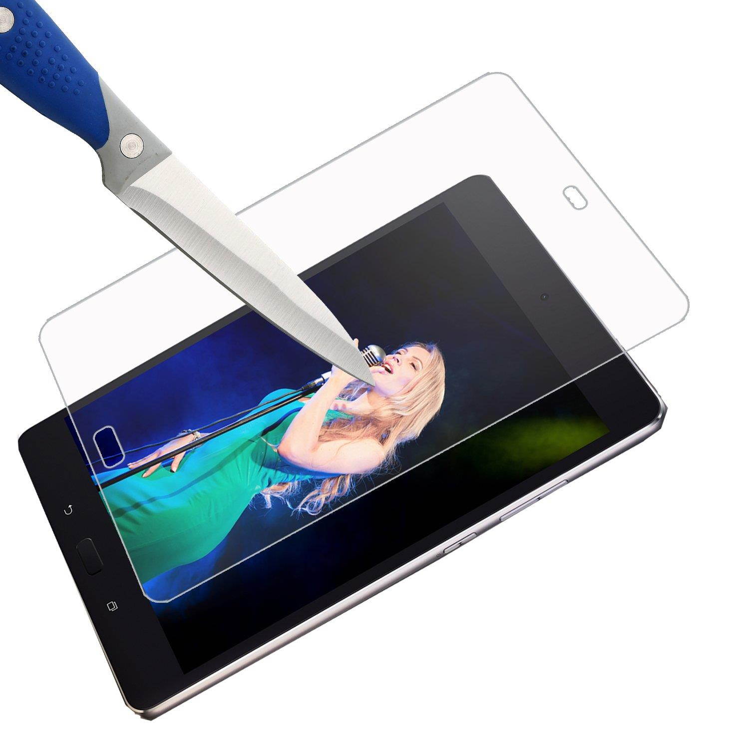 [2-Pack]-Mr Shield for ASUS ZenPad Z8s (ZT582KL) [Tempered Glass] Screen Protector [0.3mm Ultra Thin 9H Hardness 2.5D Round Edge] with Lifetime Replacement Warranty