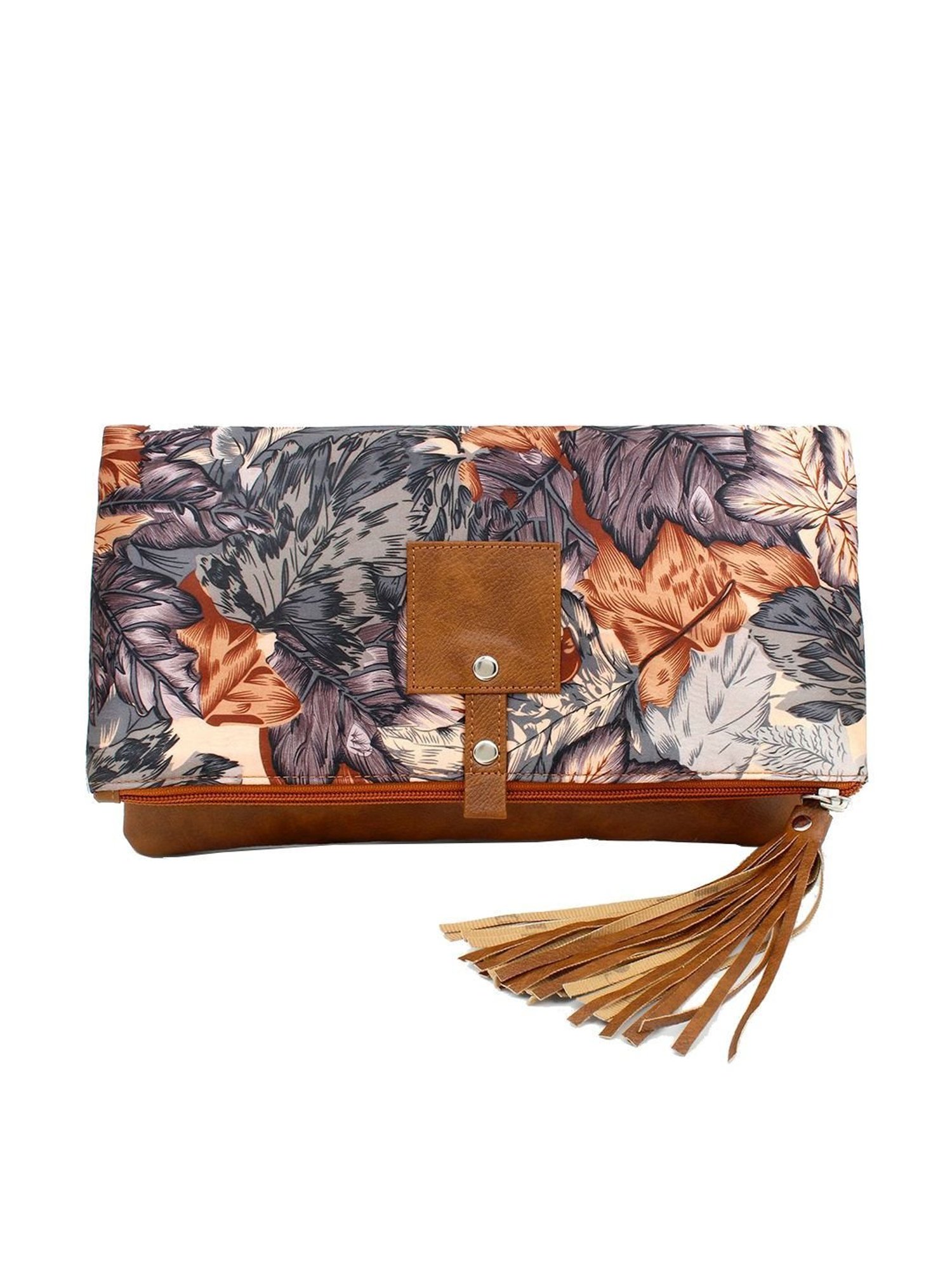 Spice Art Tan Clutch