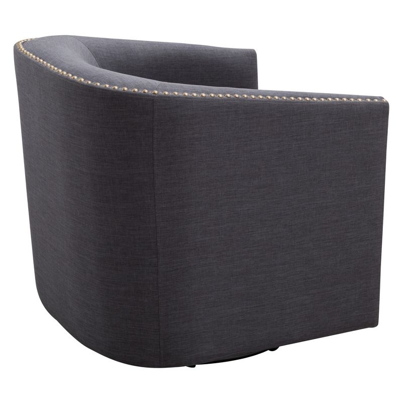 Alyce Swivel Glider Chair Cream