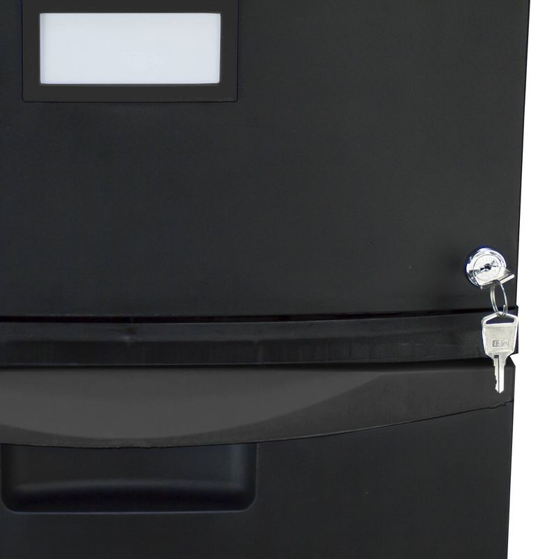 Union & Scale 2-Drawer Ver File Cab, Mobile/Ped, Let/Leg, 21 UN56949