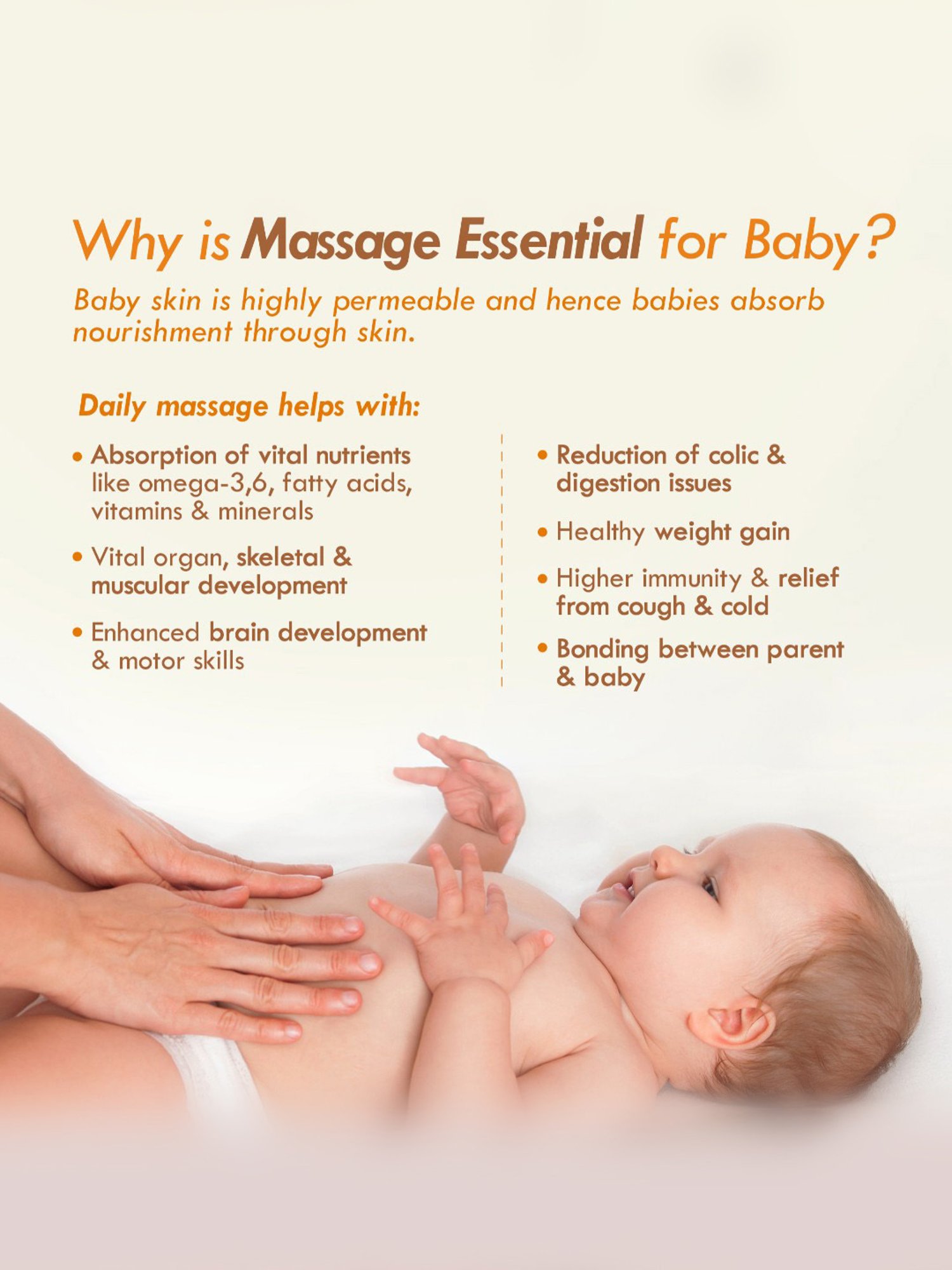 Nat Habit 100% Pure Almond Baby Oil - 100 ml