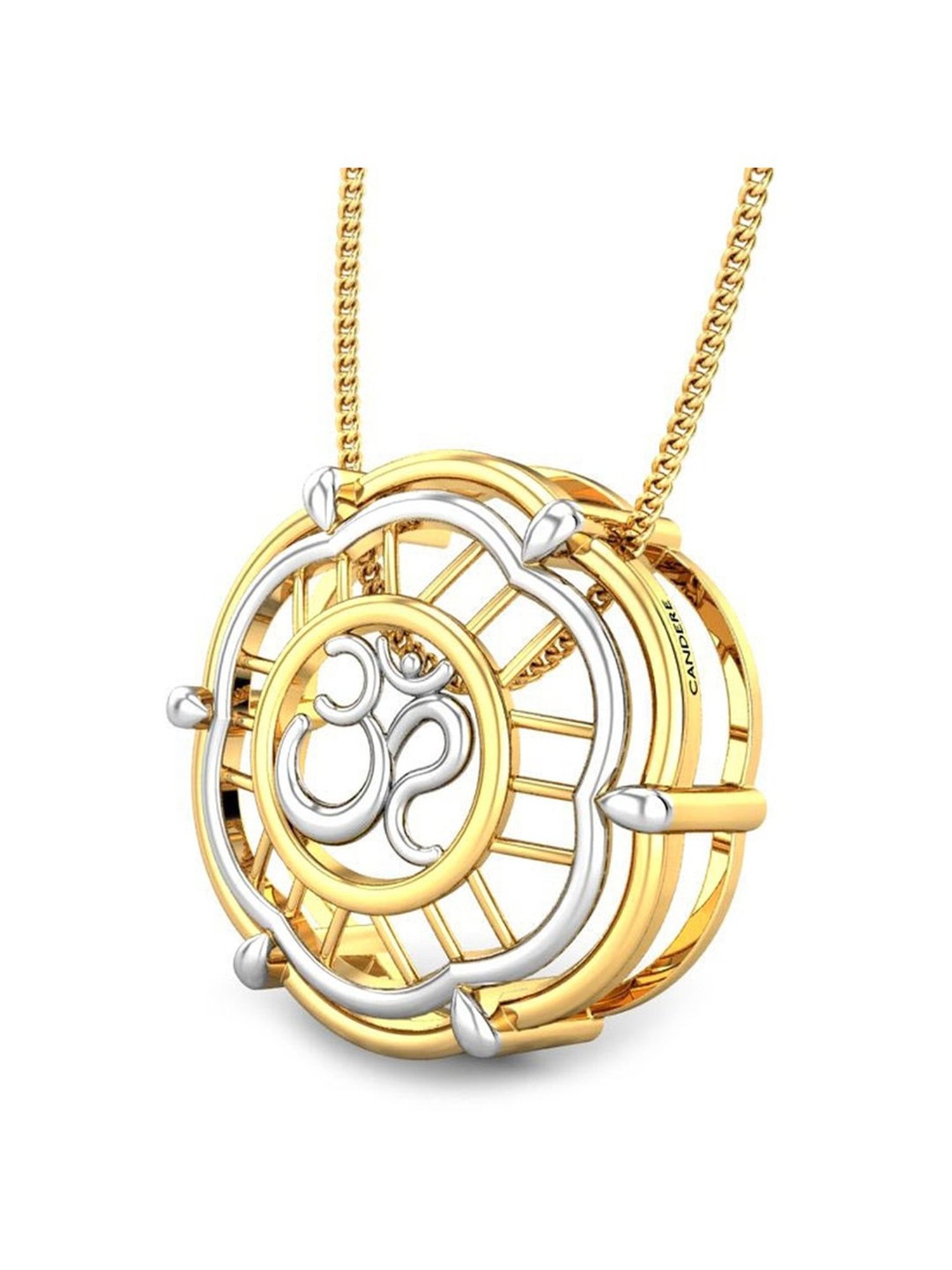 Joyalukkas 22k Love Embrace Gold Pendant