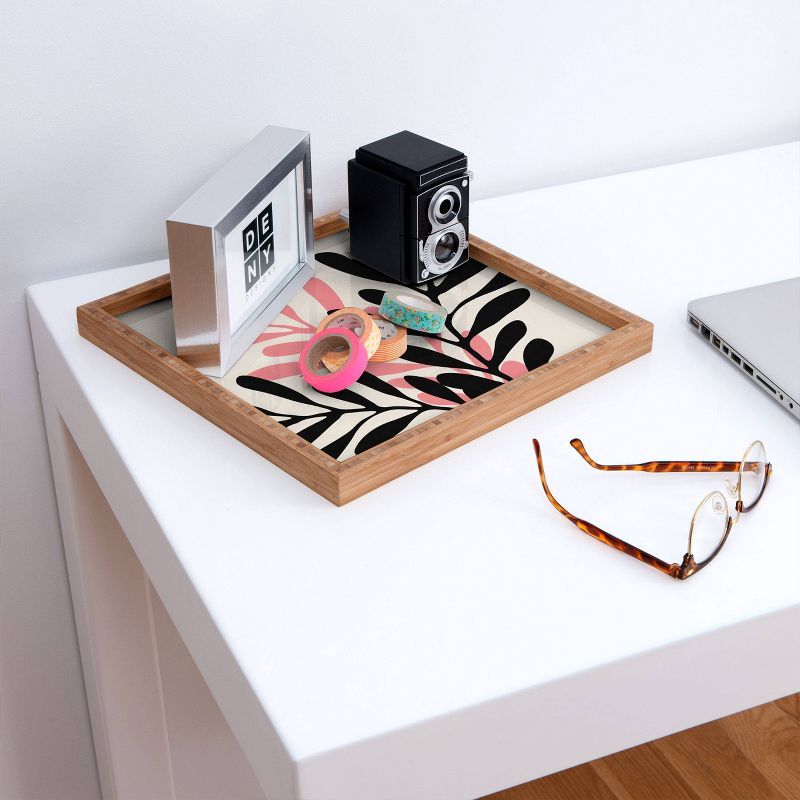 17" Wood Alisa Galitsyna Large Still Life with Vase and Branches Tray - society6