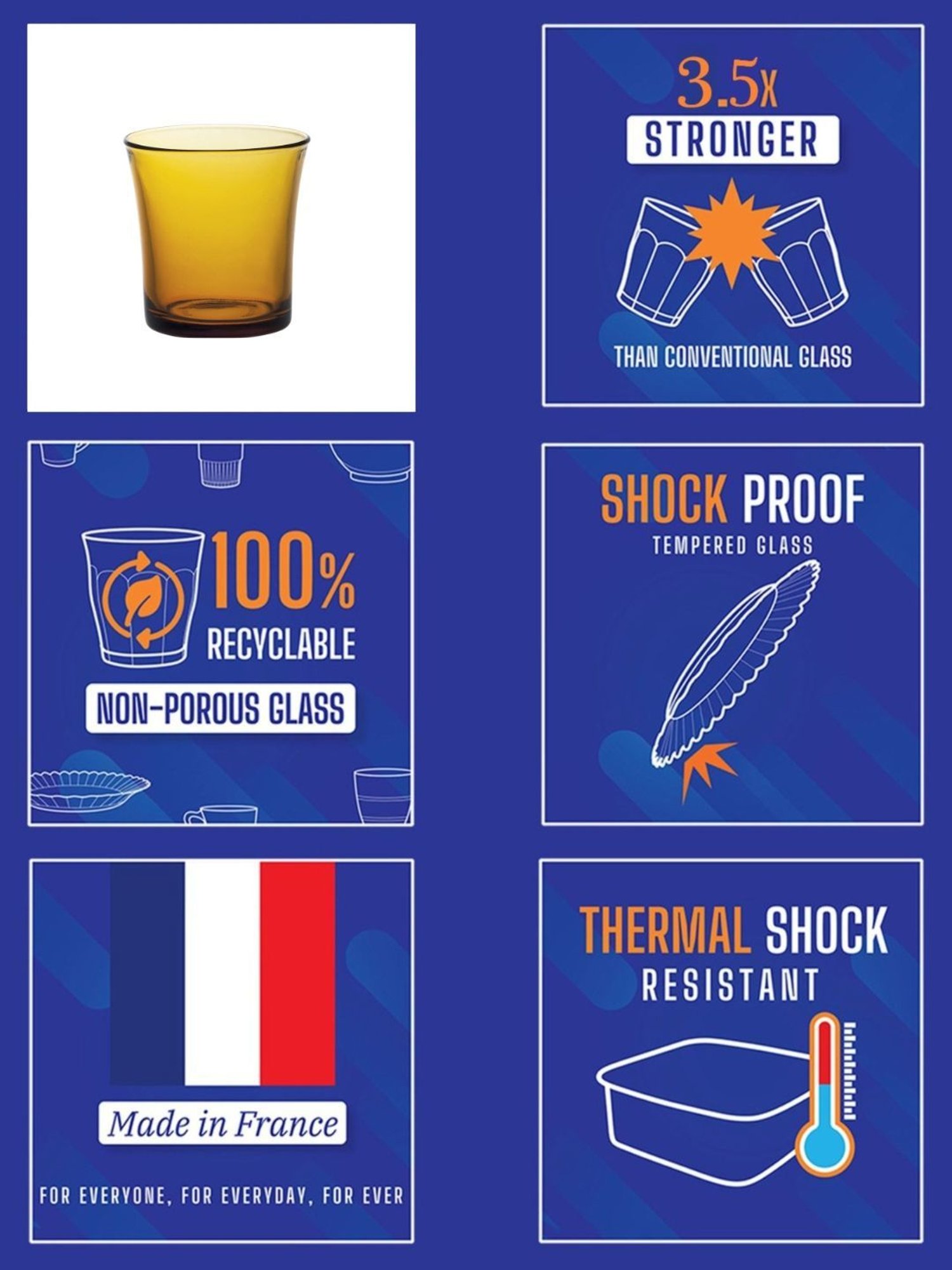 Melbify Roll Sip Transparent Cocktail Glass with straw 250ml - Set of 2