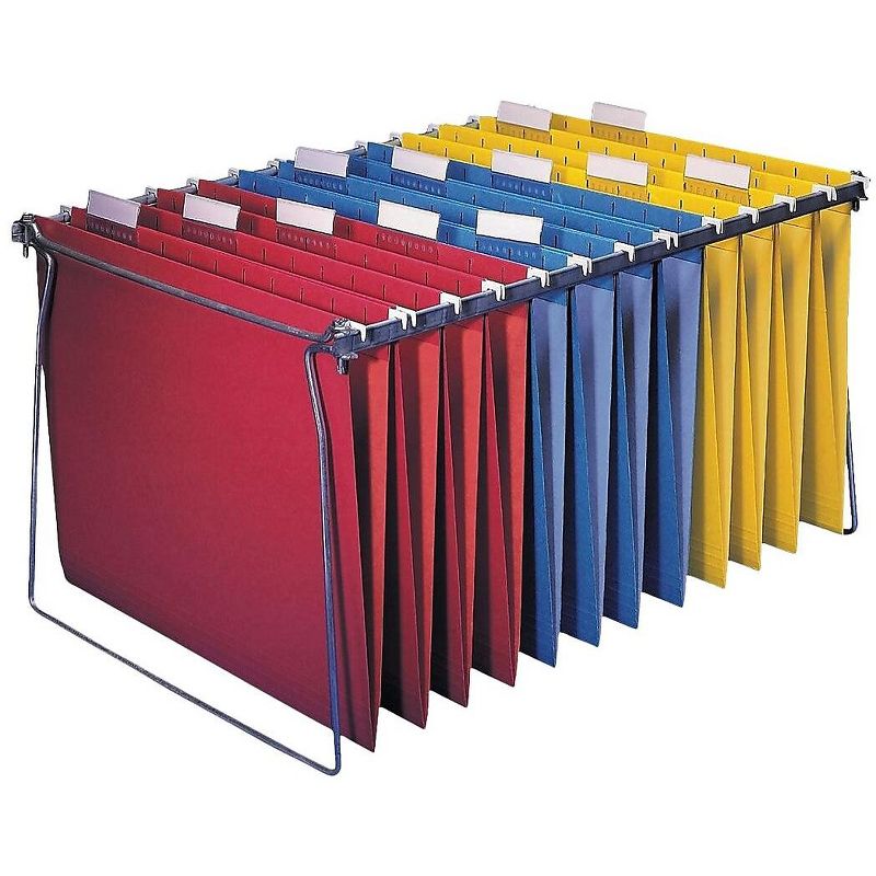 TRU RED Hanging File Folders Letter Size Assorted Colors Set (TR419614) TR419614/419614