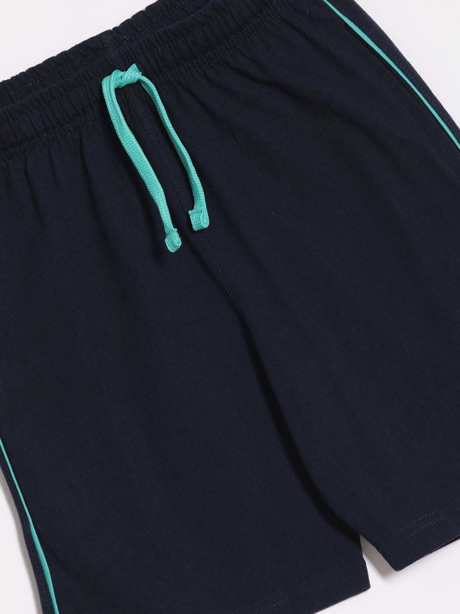 Dixcy Scott Originals Kids Black Cotton Regular Fit Shorts