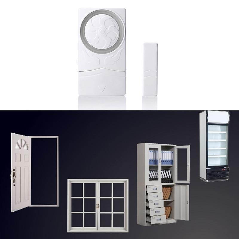 Door and Window Alarm for Home Antitheft Alarm Systems Magnetic Sensor Time Delay Alarm Loud 110 dB Home Protection Kit