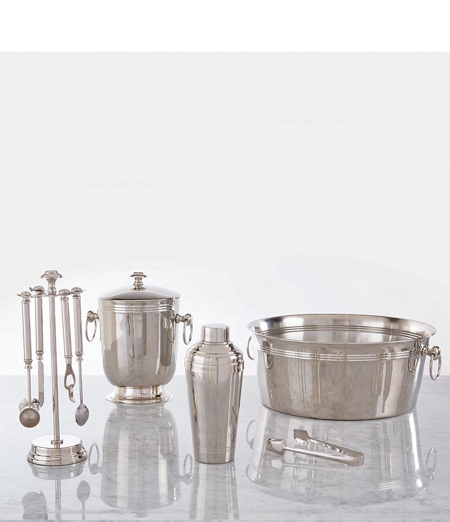 Southern Living Classic Ribbed Cocktail Shaker