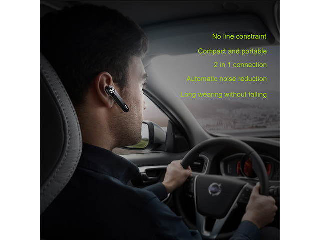 AutofeelSunriseoffice Wireless Bluetooth Earphone Mini Business Portable 3D Bass Stereo Earphones With Microphone For Xiaomi iPhone Driving