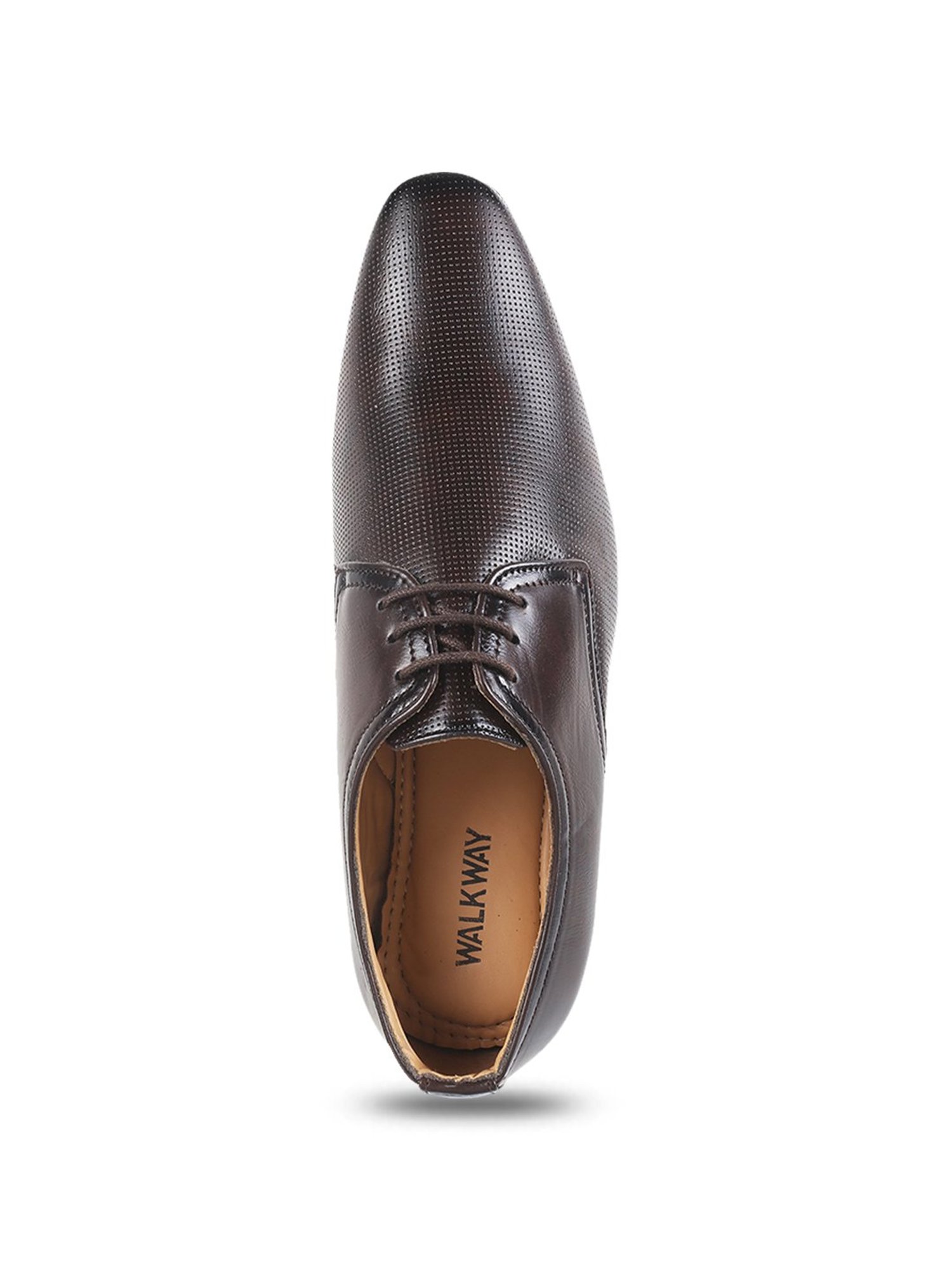 Walkway Men's Brown Derby Shoes