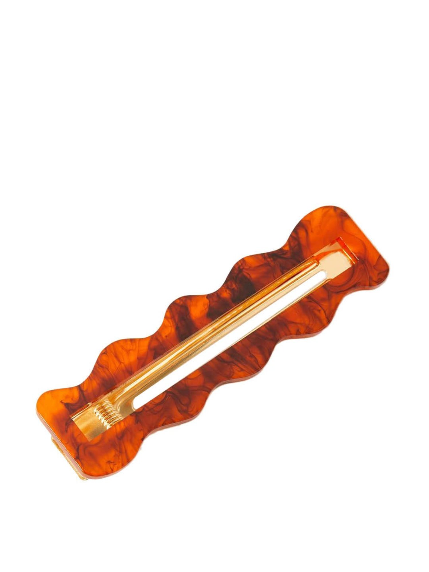 Accessorize London Brown Printed Hair Pins