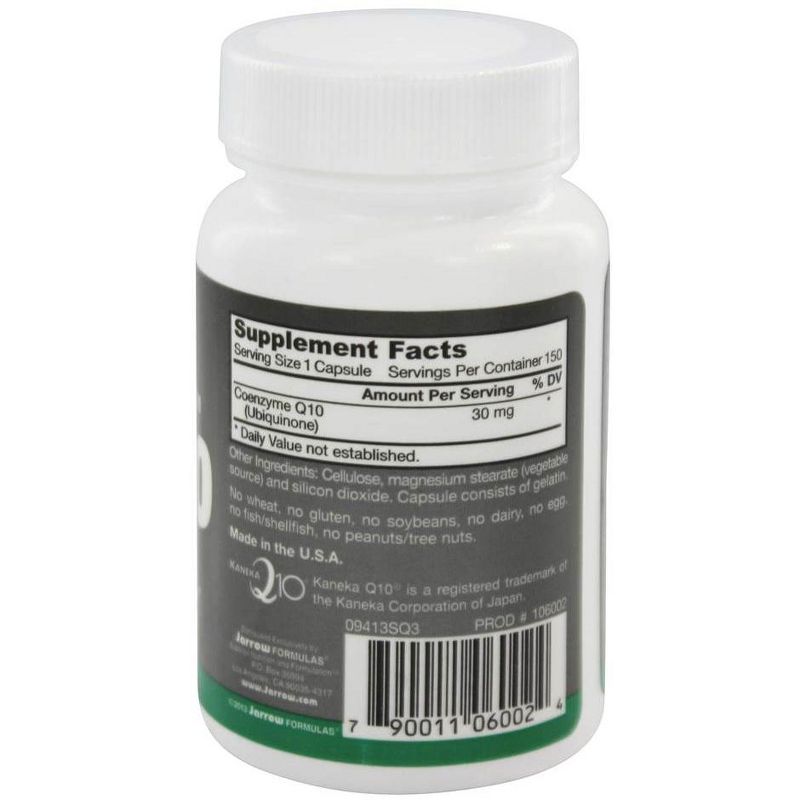 Jarrow Formulas Co-Q10 30 mg. Supplement  -  150 Count