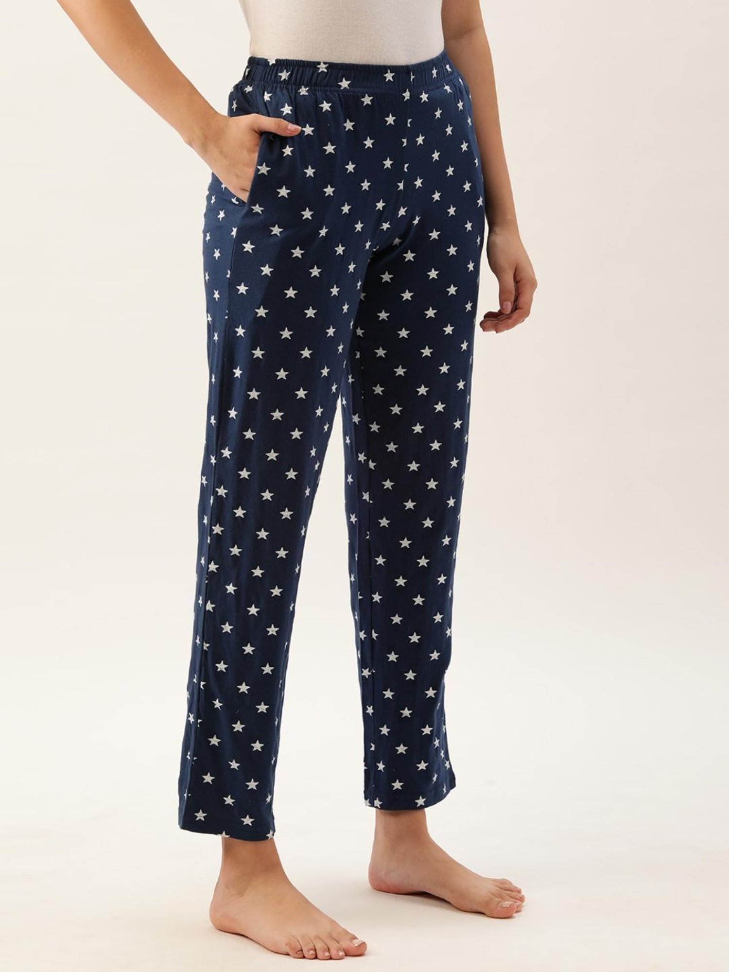 Clt.s Navy Printed Pajamas