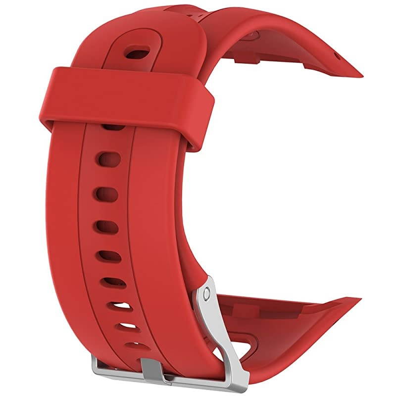Band for Garmin Forerunner 1015 Soft Silicone Replacement Watch Band Strap for Garmin Forerunner 1015 GPS Watch