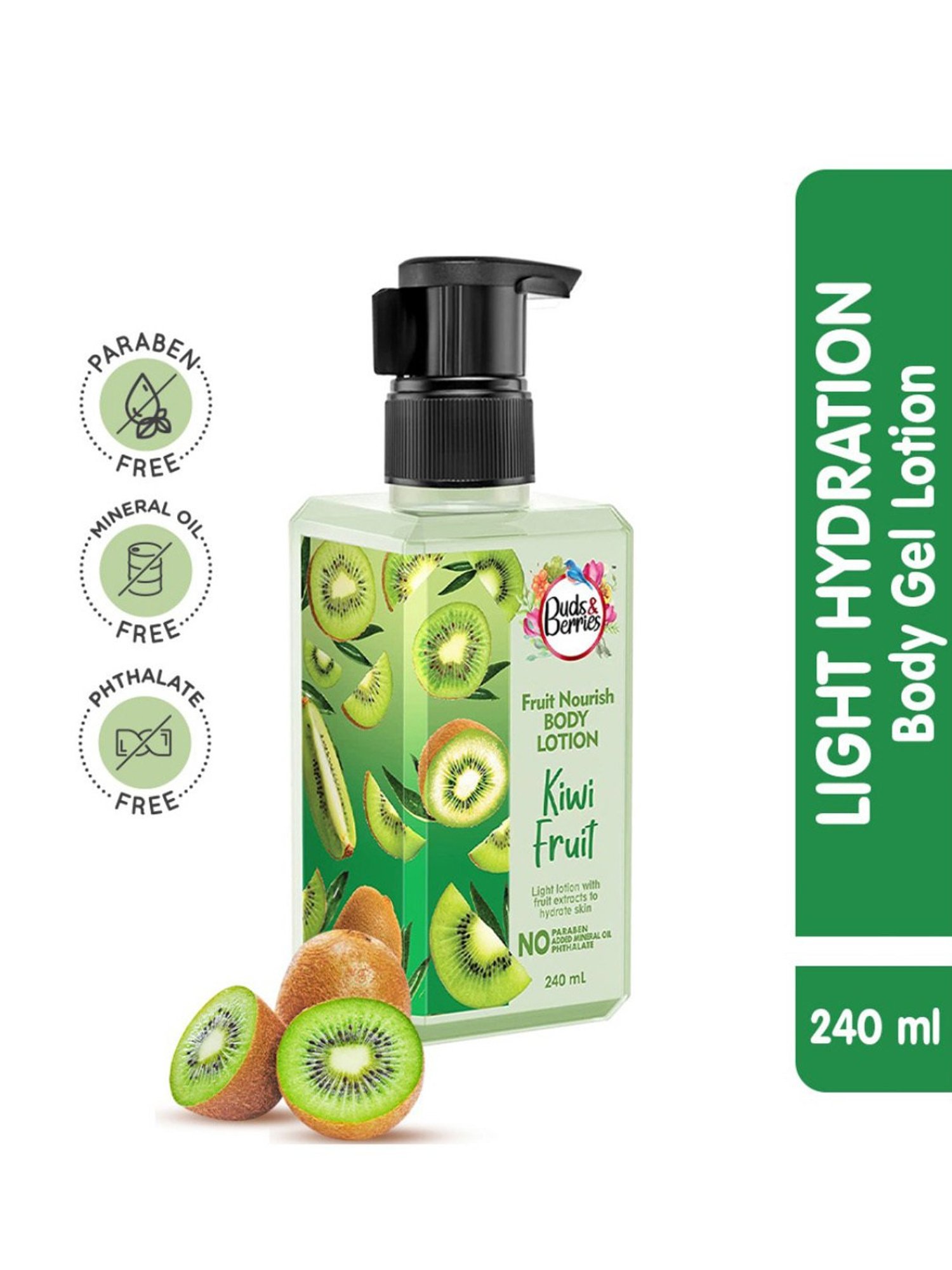 Buds & Berries Kiwi Fruit Nourish Body Lotion - 240 ml