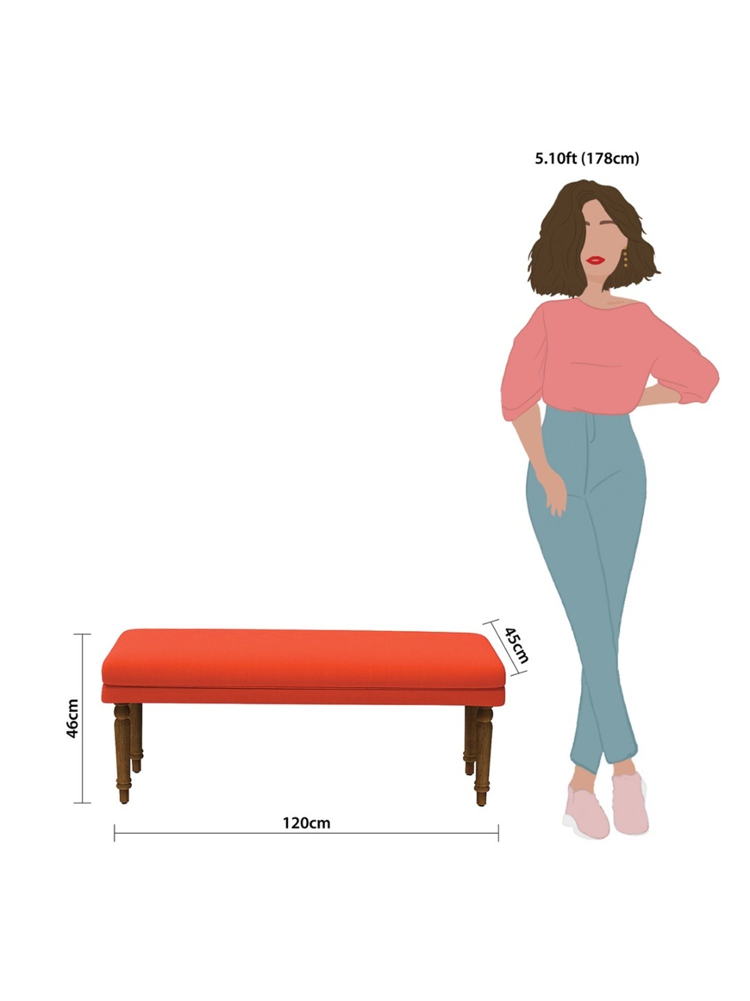 Picardy Vanity Stool Fabric/Antique Pearl - Acme Furniture