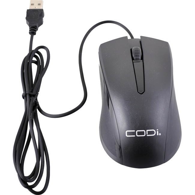 Codi Wired Usb Optical Mouse