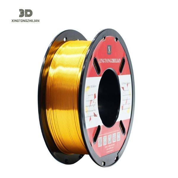 XTZL3D | Silk PLA Filament for 3D Printer, Gold,1kg, 1.75mm