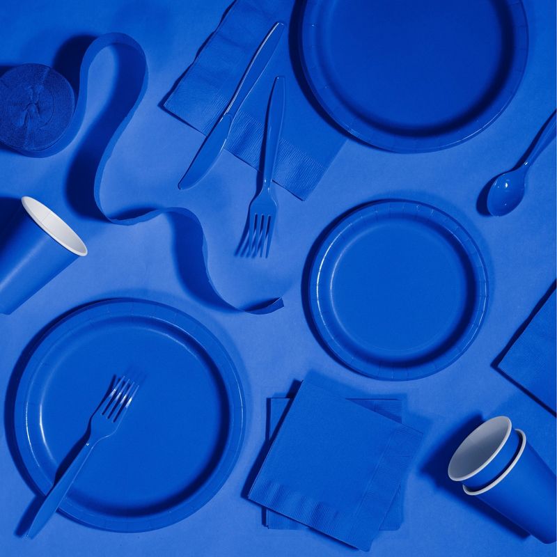 50ct Cobalt Blue Cocktail Beverage Napkins