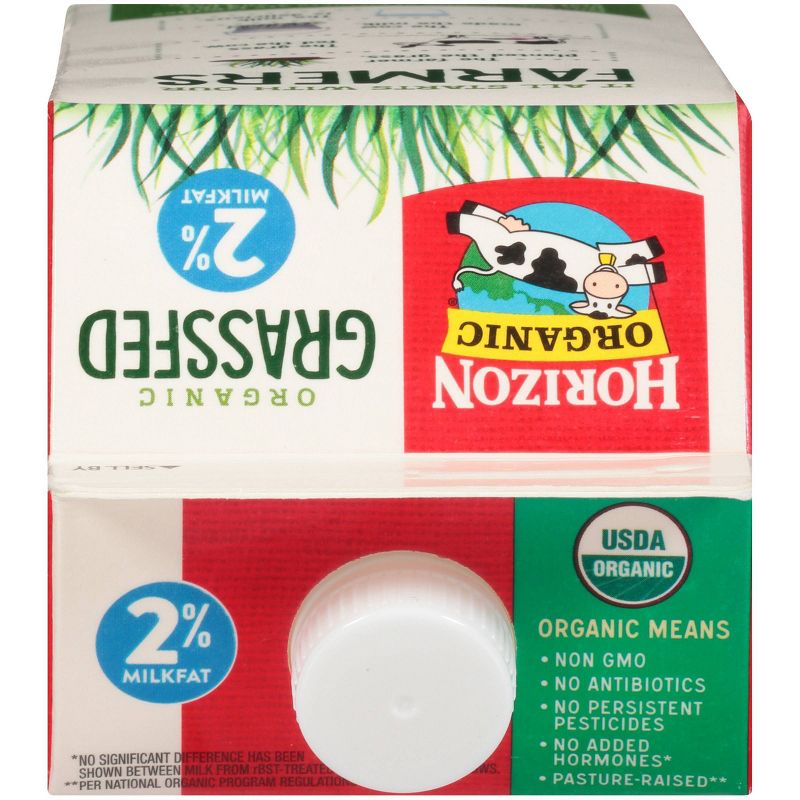 Horizon Organic Grassfed 2% Milk - 0.5gal