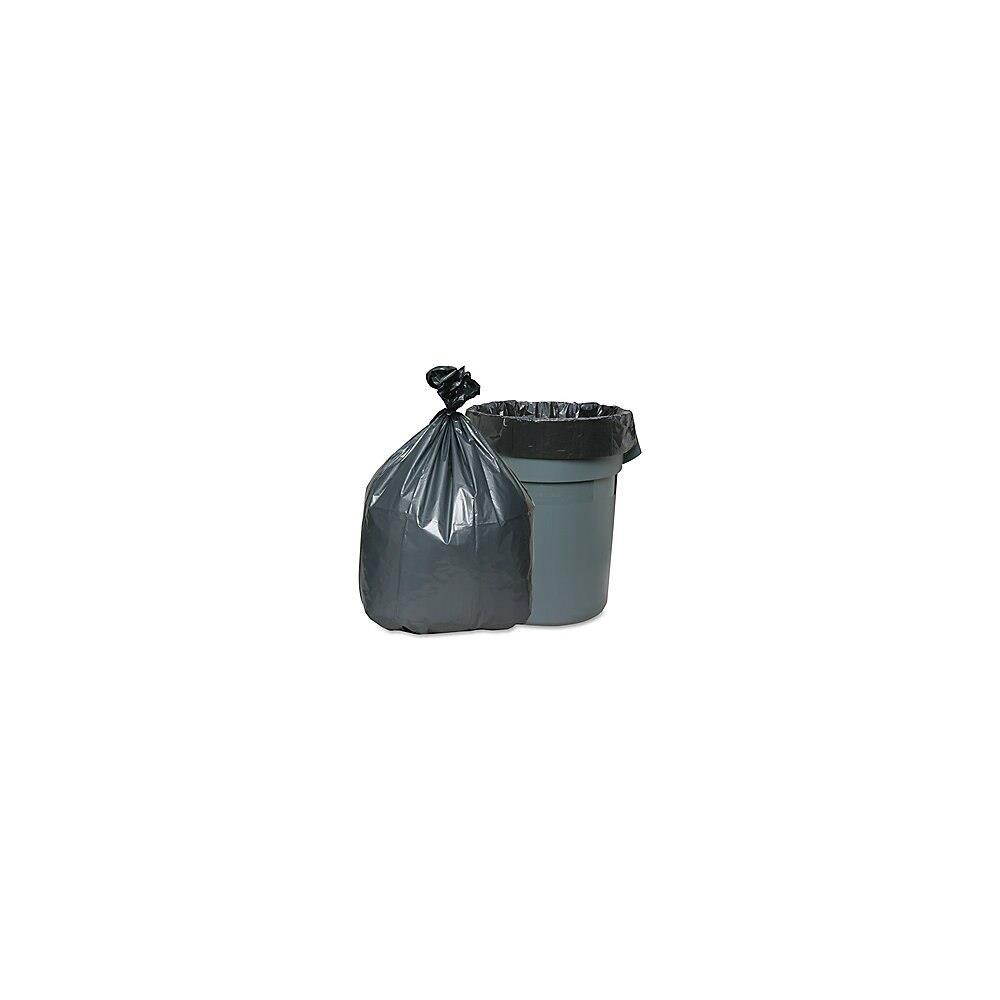 Genuine Joe Trash Can Liner 31-33Gal 1.35mil 33"x40" 100/PK SR 70341