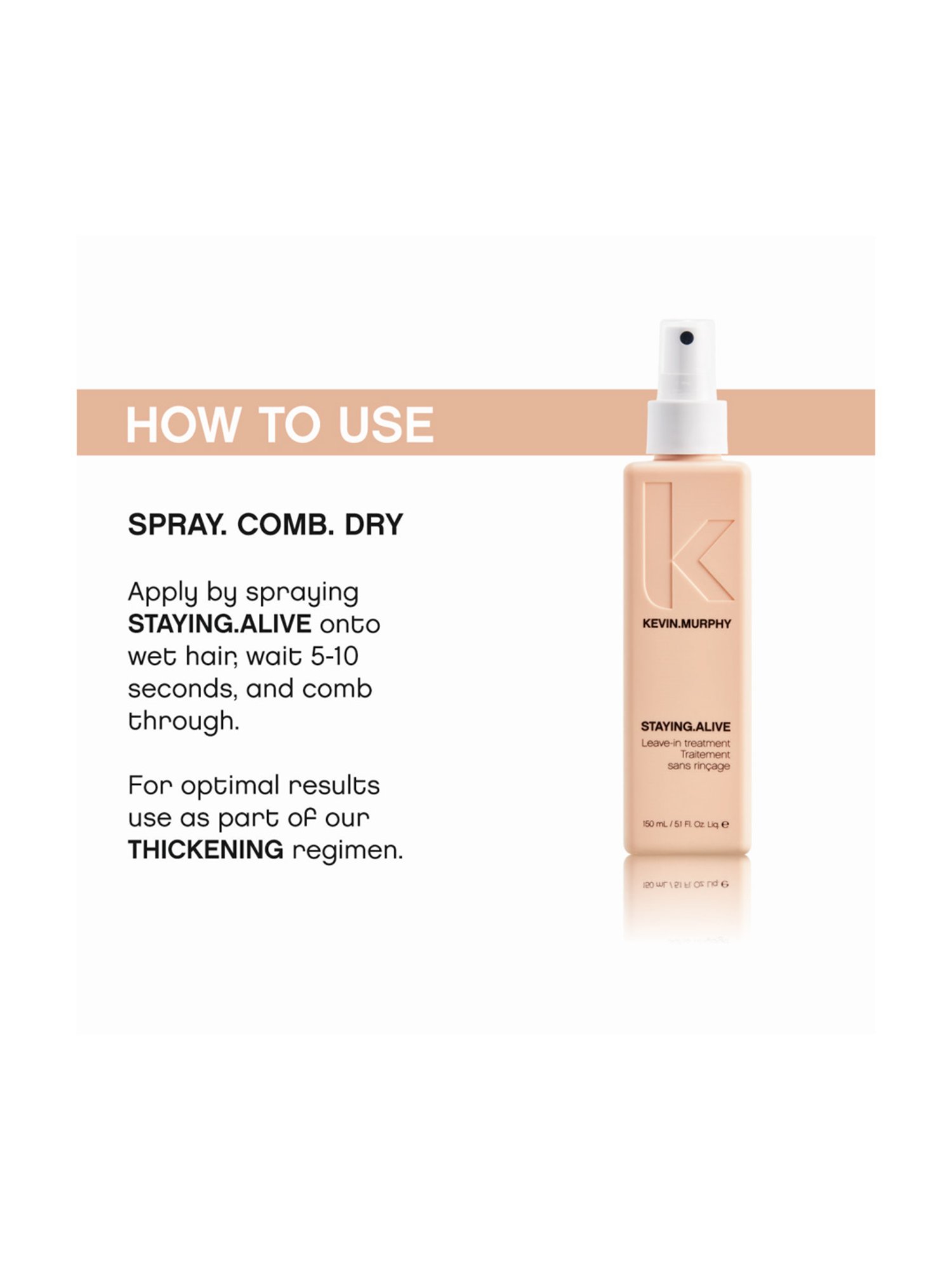 KEVIN MURPHY STAYING.ALIVE 150 ML