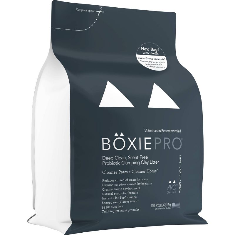 Boxiecat Deep Clean Scent-Free Probiotic Clumping Litter