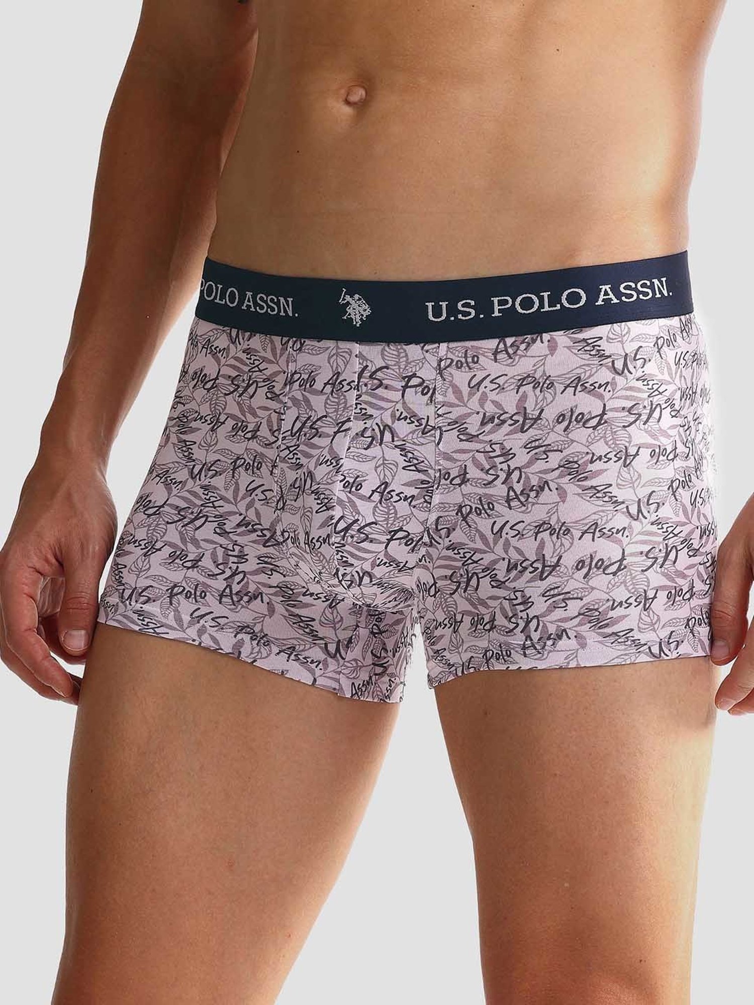 U.S. Polo Assn. Multicolor Printed Trunks - Pack of 3