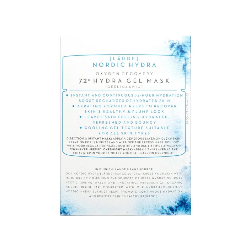Lumene Lahde Oxygen Recovery 72hr Hydra Gel Mask - 5.1 fl oz