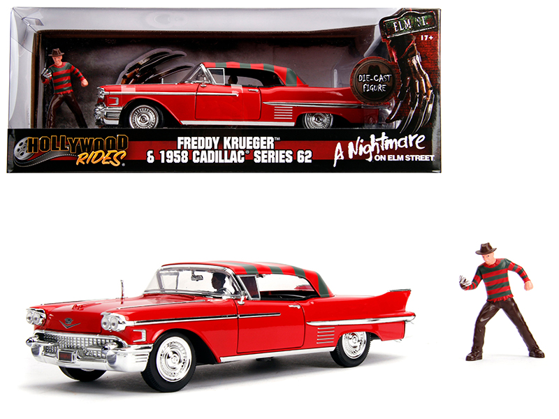 1955 Cadillac Fleetwood Series 60 Black "The Godfather" (1972) Movie 1/24 Diecast Model Car by Greenlight