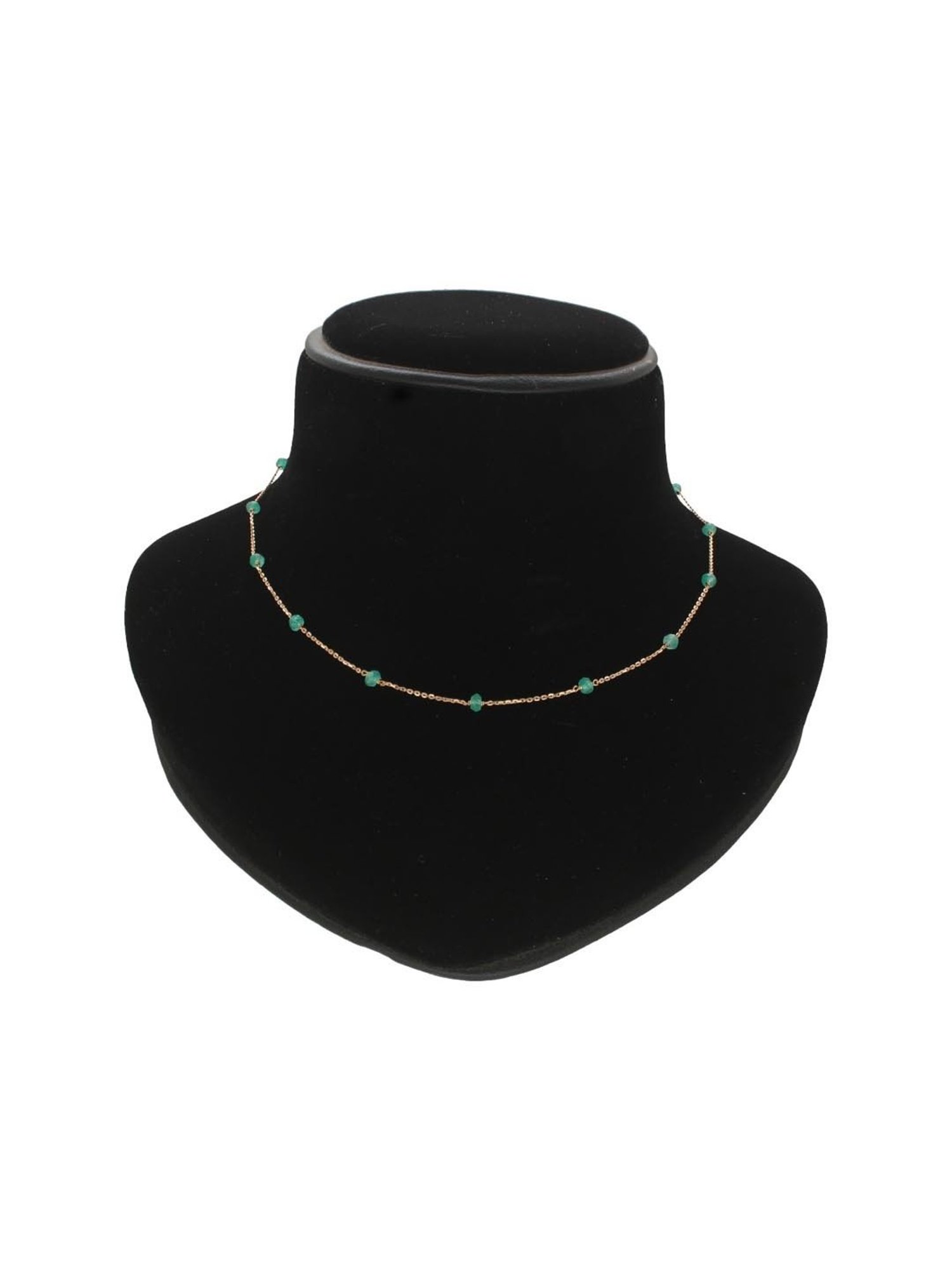 Sri Jagdamba Pearls Elina 18k Gold Chain for Women & Girls