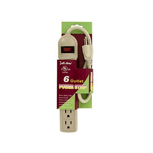 Outlet Power Strip-Pack-8-Pack