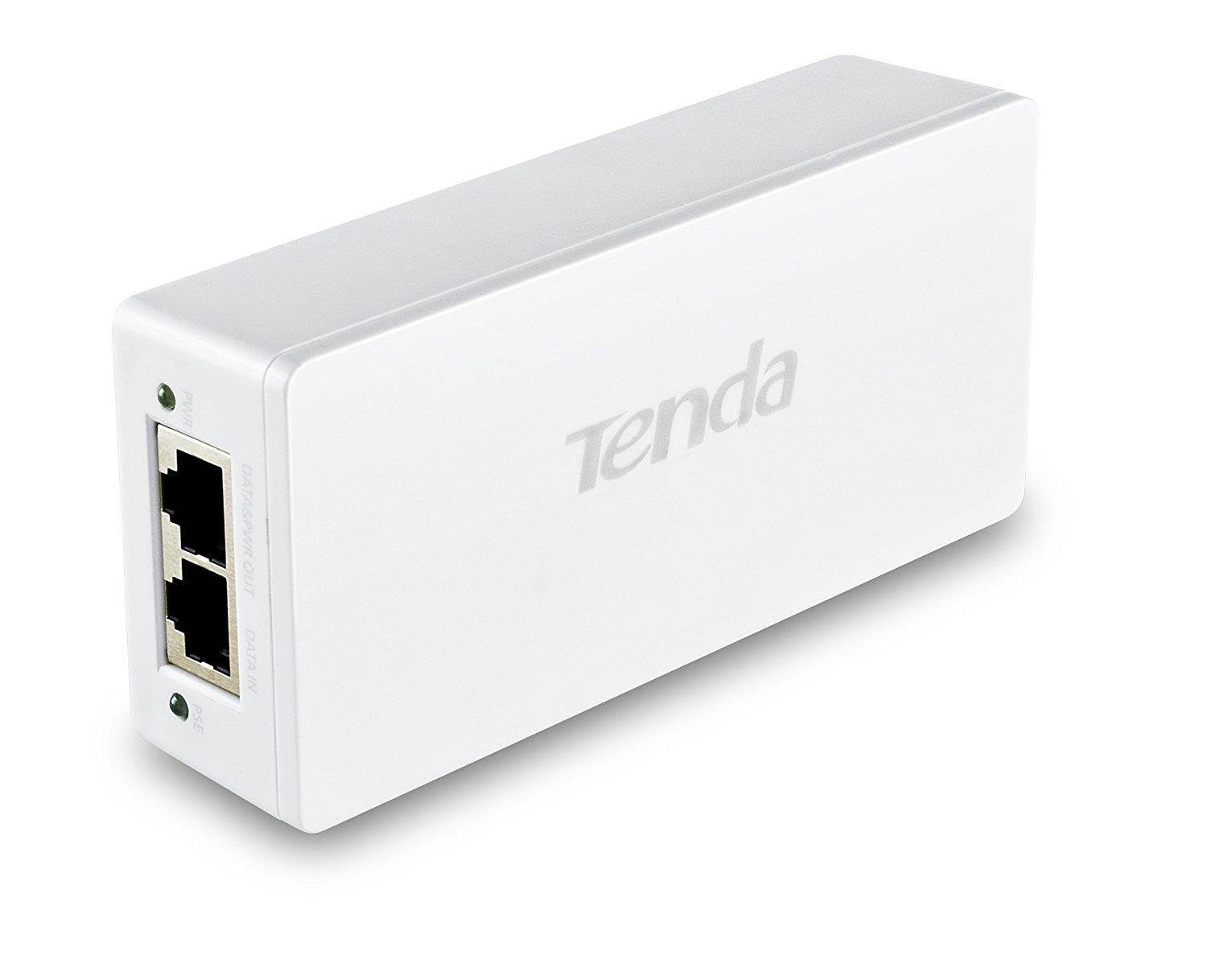 Tenda POE30G-AT Power-Over-Ethernet Injector , IEEE802.33af compatible, 10/100/1000Mbps RJ45 Poer, 1000M PoE Extension
