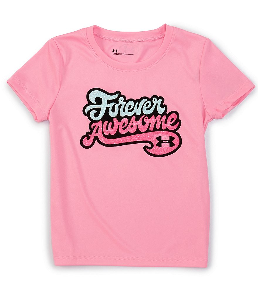 Under Armour Little Girls 2T-6X Classic Varsity Tee