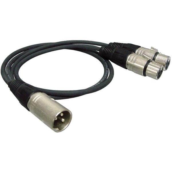 RapcoHorizon XLR "Y" (2)M-(1)F