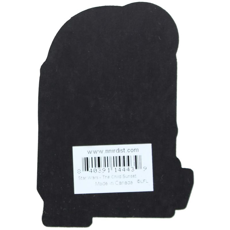 NMR Distribution Star Wars The Mandalorian The Child Sunset Funky Chunky Magnet