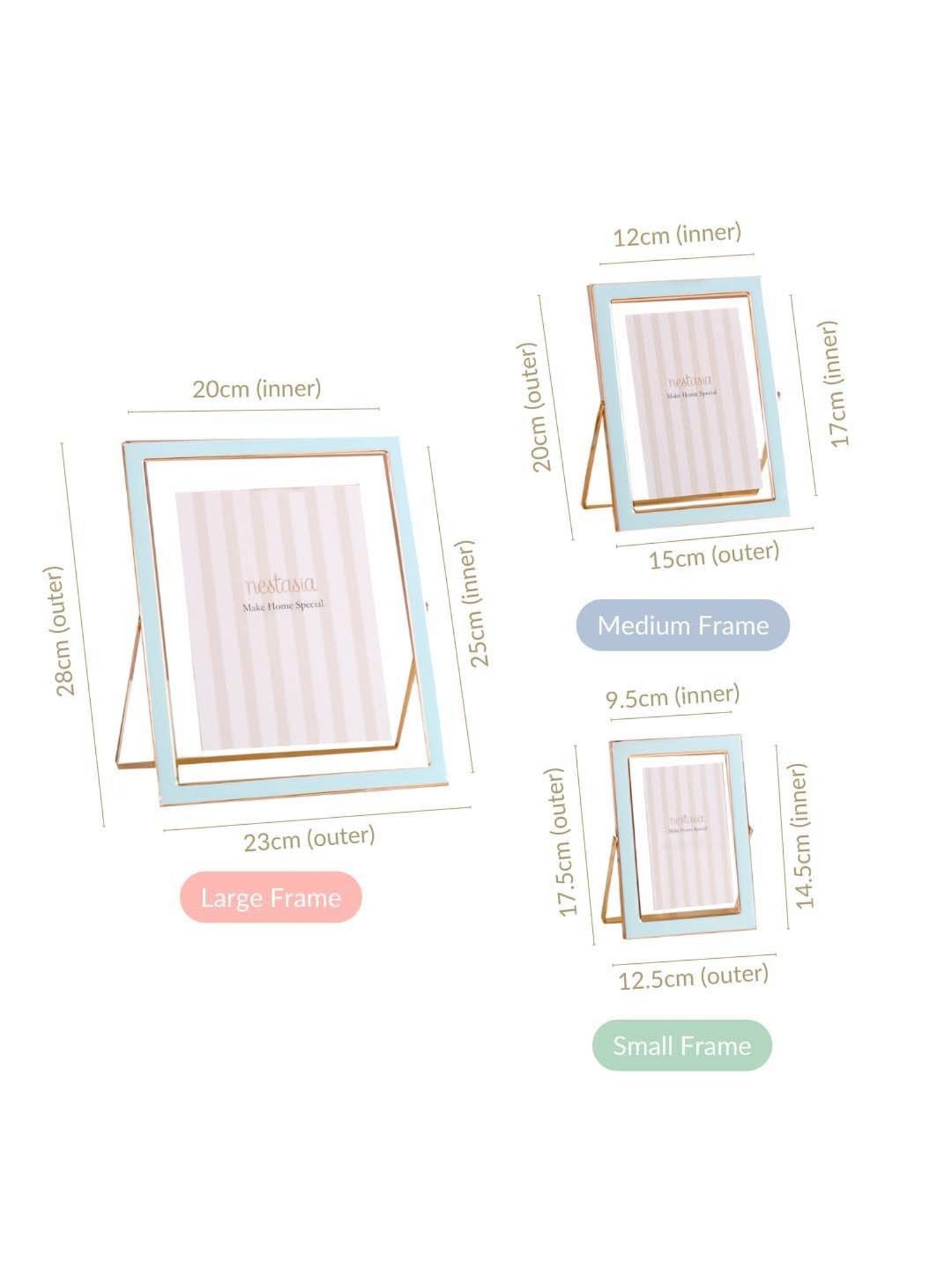 Art Street Gold Engineered Wood Swing Fashion Resin Vintage Photo Frame