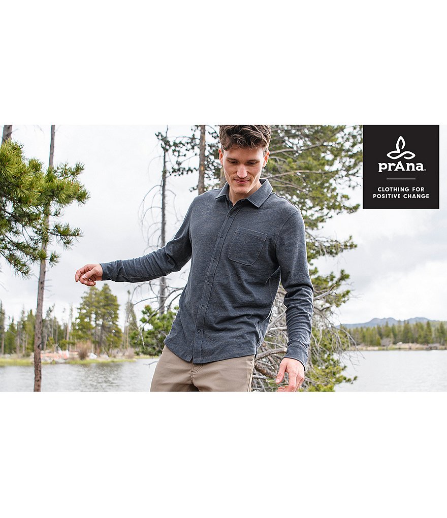 prAna Brion Water-Repellent Mid-Rise Flat Front Stretch Pants