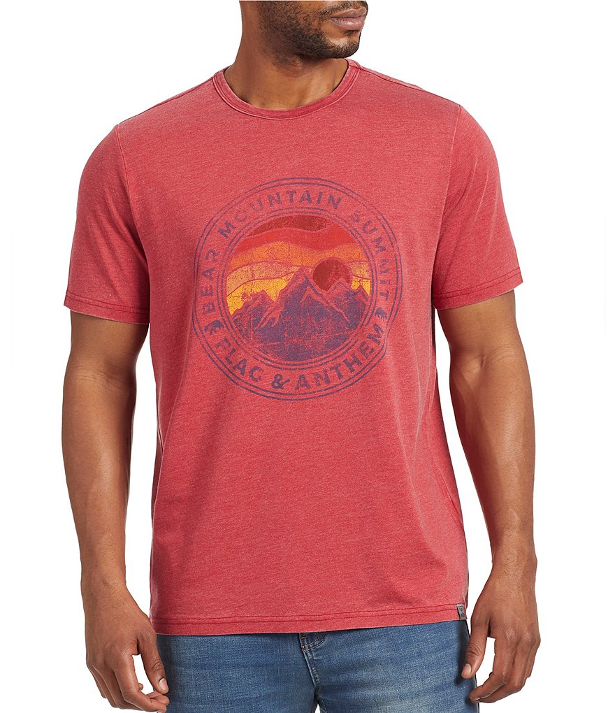 Flag And Anthem Bear Mountain Summit Burnout Short-Sleeve T-Shirt