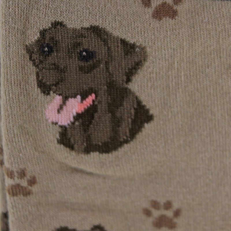 Novelty Socks 15.25" Chocolate Labrador Socks Premium Quality E & S Pet  -  Socks