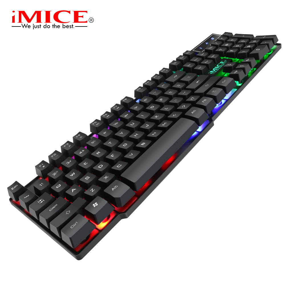 Keyboards Gaming IMice AK-600 Backlight Suspension Key Mechanical Keyboard Game Wired PC Notebook
