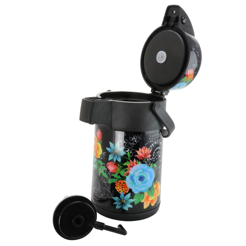 Gibson Home Floral Garden 75 Ounce Stainless Steel Air Pump Coffee Pot