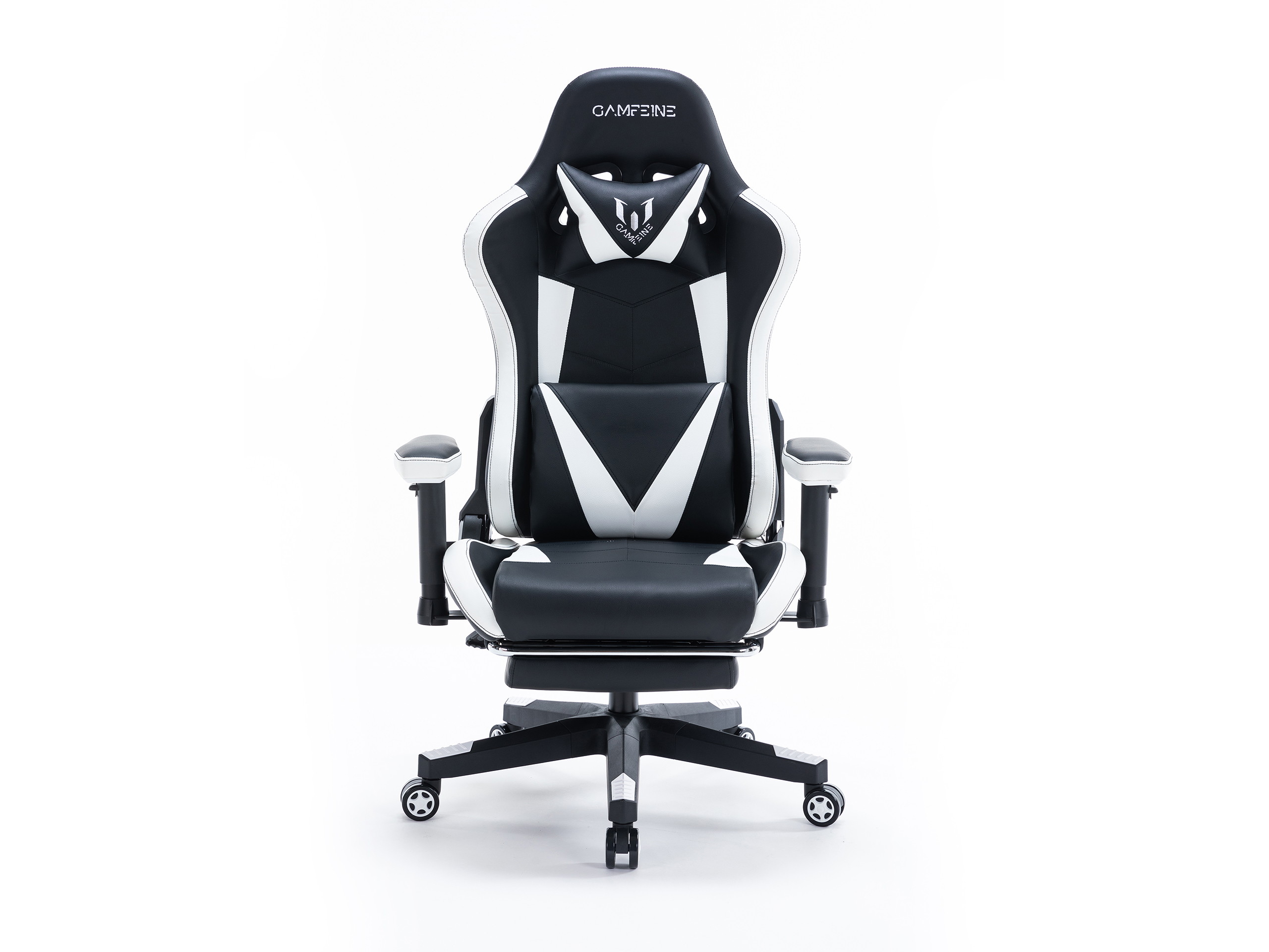 Volans Adjustable High Back Gaming Recliner Chair, Racing Office Desk Chair with Removable Lumbar Support and Footrest