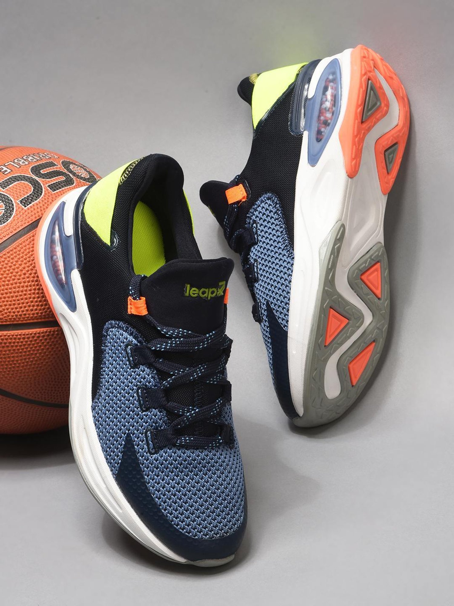 Leap7X By Liberty Men's Blue Running Shoes