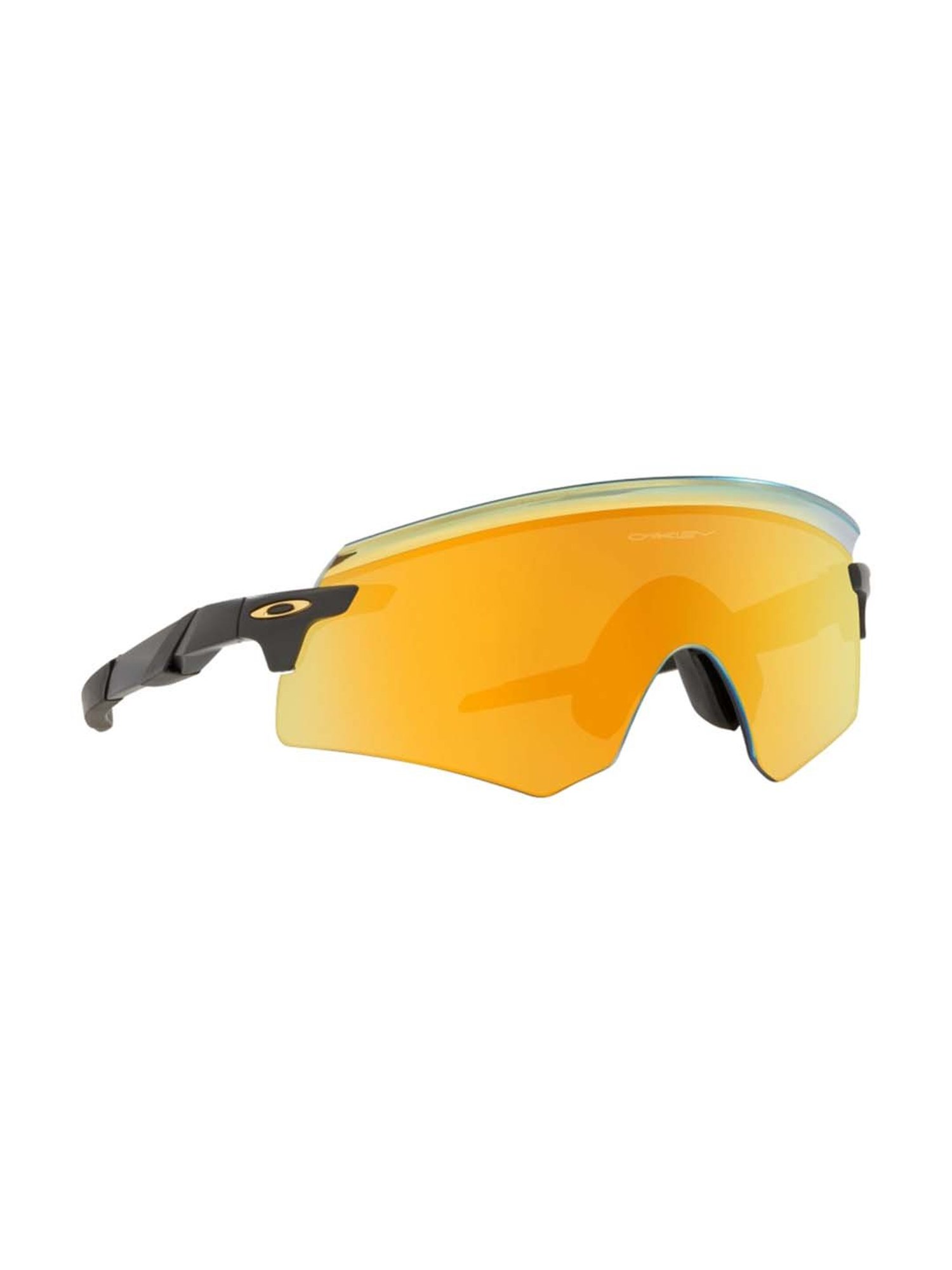 OAKLEY Men UV Protected Gold Lens Rectangle Sunglasses - 0OO947194710436