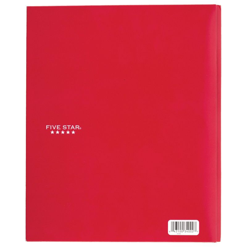 Five Star Paper Portfolio Pocket and Prong Random Color - Mead